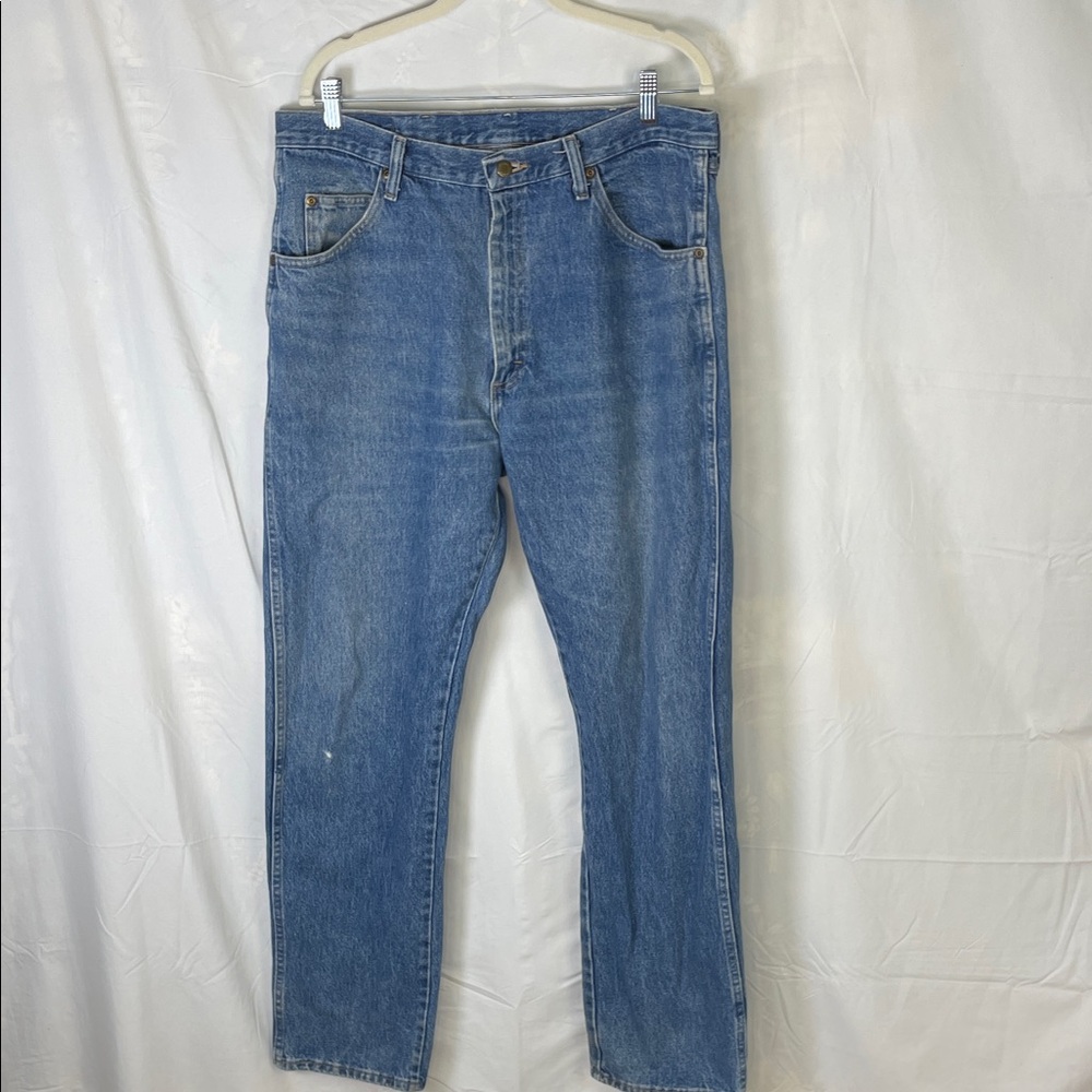 Wrangler Men's Straight Blue Jeans